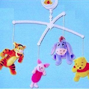 Pooh and Friends Musical Crib Mobile